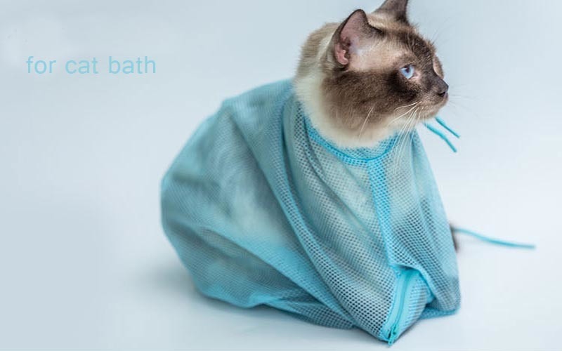 ถุงอาบน้ำแมว ตัดเล็บแมว