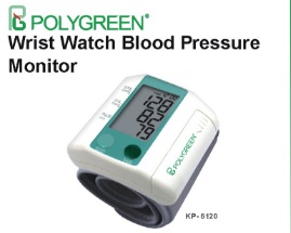 เครื่องวัดความดันโลหิต Polygreen จากเยอรมัน รุ่นข้อมือ เครื่องวัดความดันโลหิต Polygreen จากเยอรมัน รุ่นข้อมือ