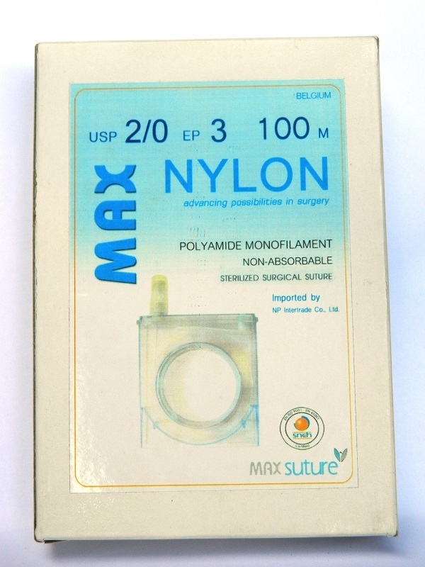 ไหมม้วน ชนิดไหมไม่ละลาย Max Nylon