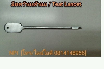 อุปกรณ์โคนม / Teat Lancet