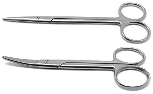 Metzenbaum Scissors BL/BL Curved 14.5 cm.