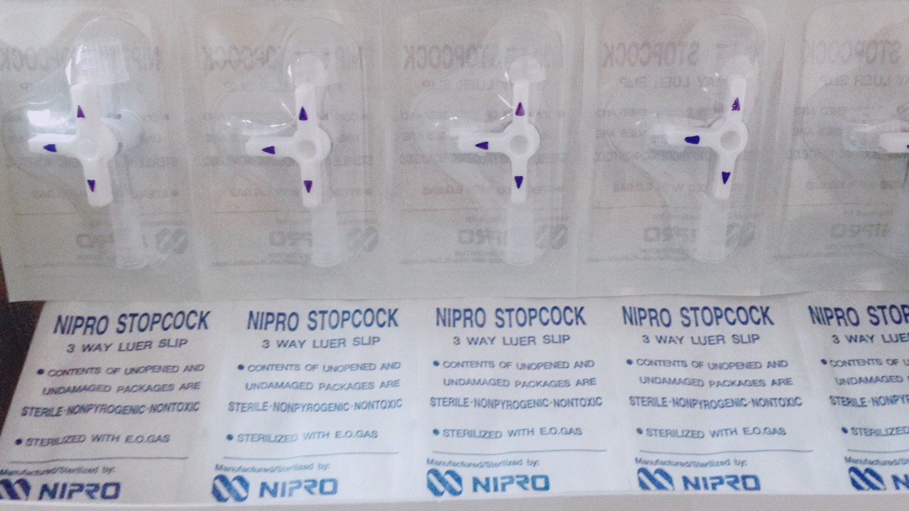 3 Way Luer Lock ทรีเวย์ Nipro รุ่น 3W-R-LL