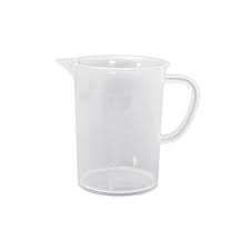 Beaker PP with handle 1,000 ml. / บีกเกอร์ พลาสติก มีหูจับ ขนาด 1,000 มล.