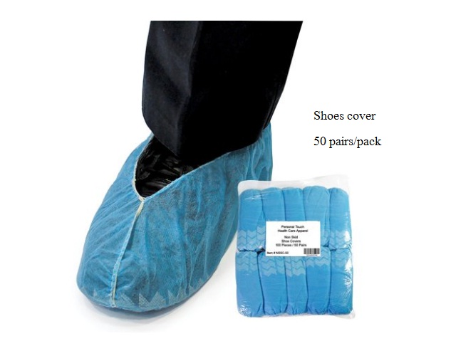 Disposable shoes cover ถุงคลุมรองเท้าใยสังเคาระห์ แพ็ค 50 คู่ Disposable shoes cover ถุงคลุมรองเท้าใยสังเคาระห์ แพ็ค 50 คู่