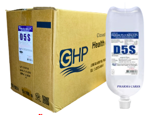 น้ำเกลือ D5S 1,000 ml.