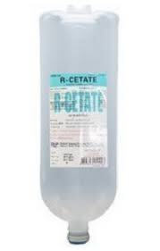 น้ำเกลือ R-cetate 1,000ml.ยี่ห้อ GHP